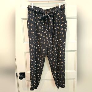 Floral Print Women's Jogger Pants